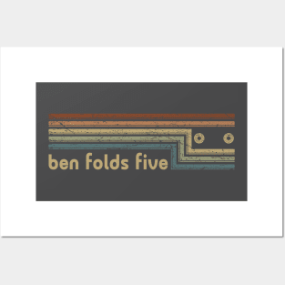 Ben Folds Five Cassette Stripes Posters and Art